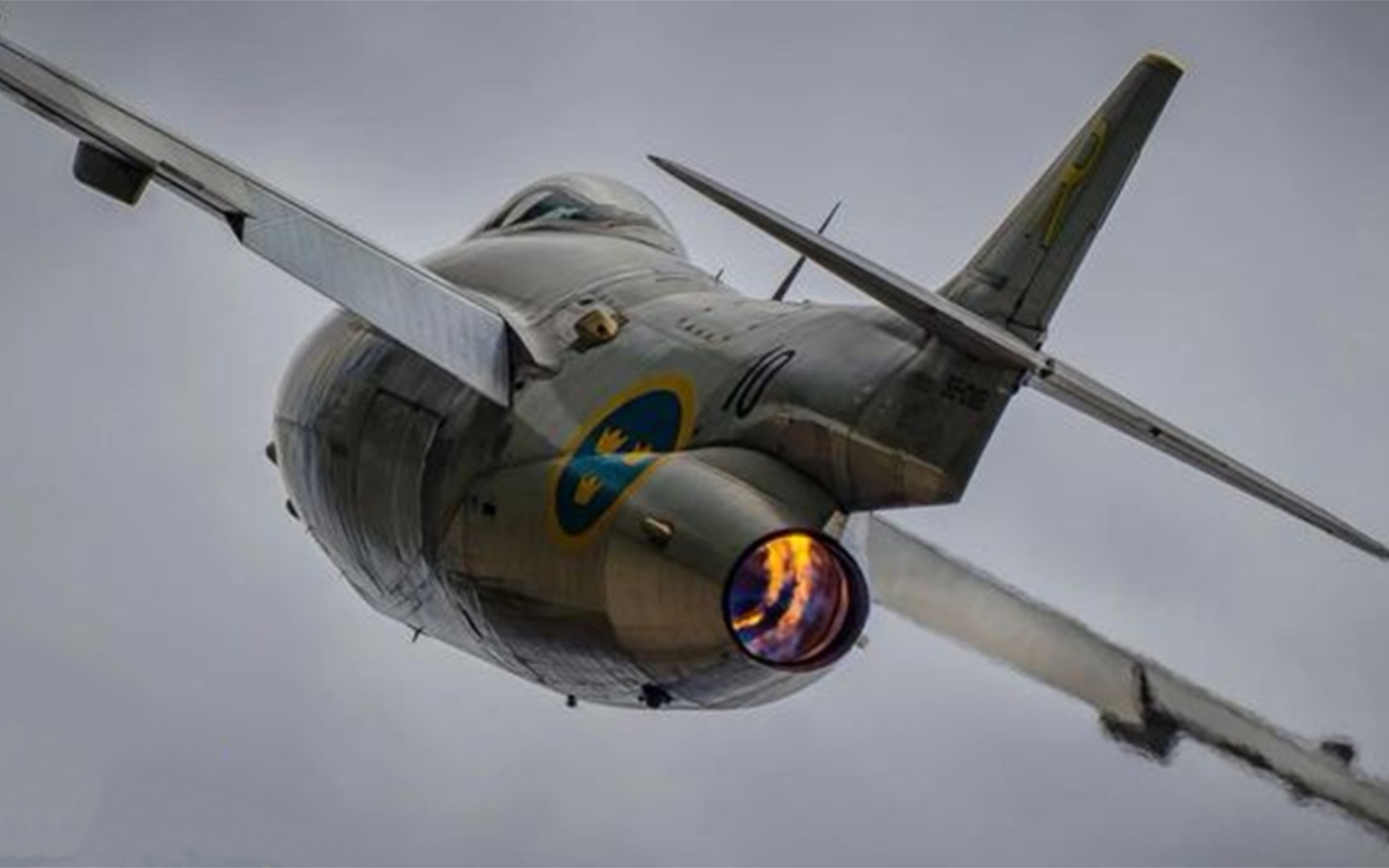 萨博29战斗机图片