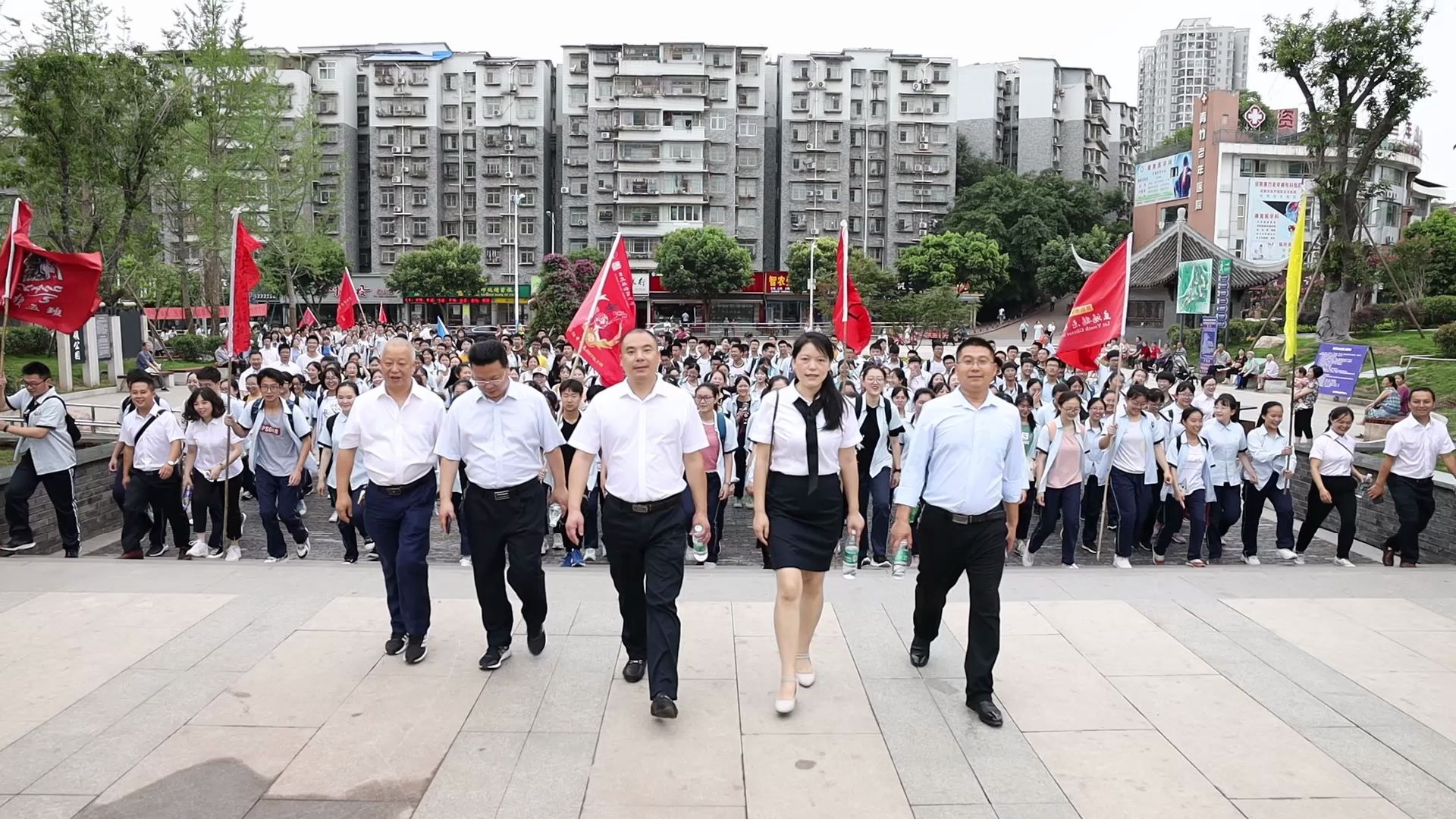 资阳中学高2017级师生远足活动剪影哔哩哔哩bilibili