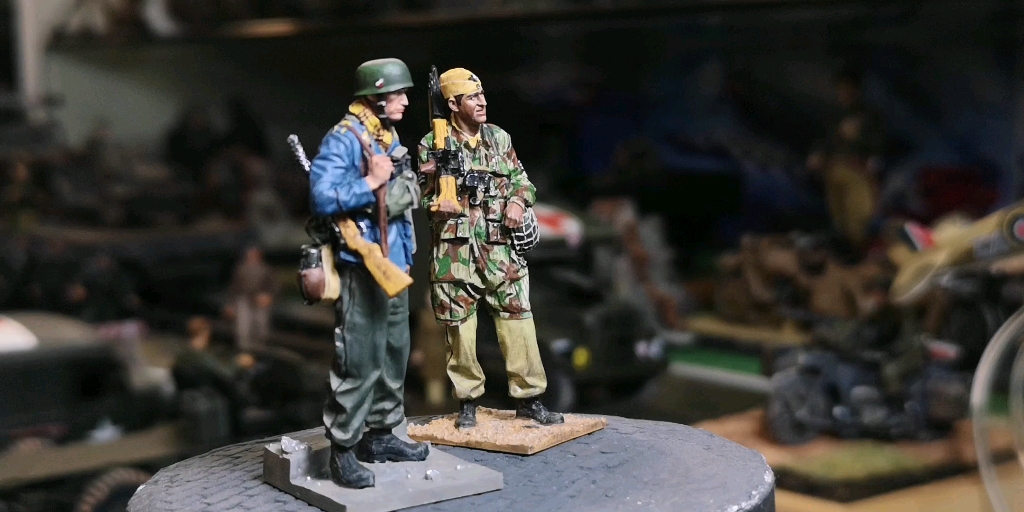 [图]栩栩如生，惟妙惟肖——1/35 二战德军树脂兵人