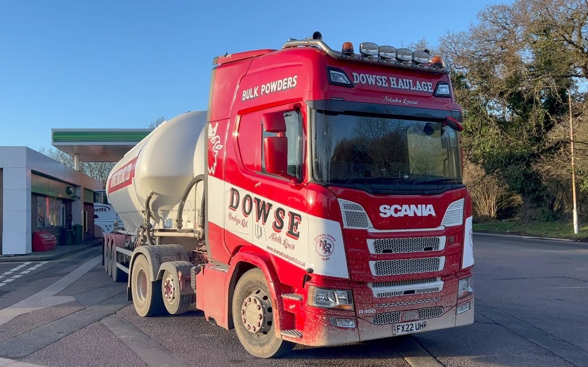 【欧洲卡车】【calm trucking】英国卡车拍摄第43集,m4服务区