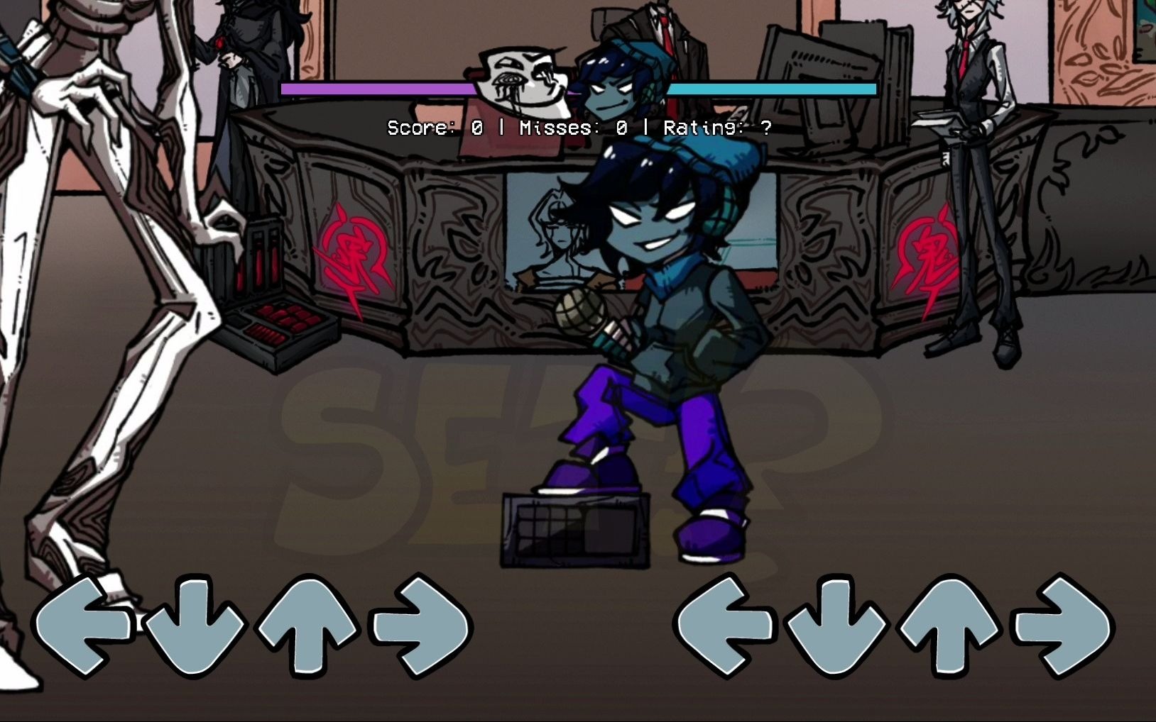 fnf模组反小鬼联盟demo