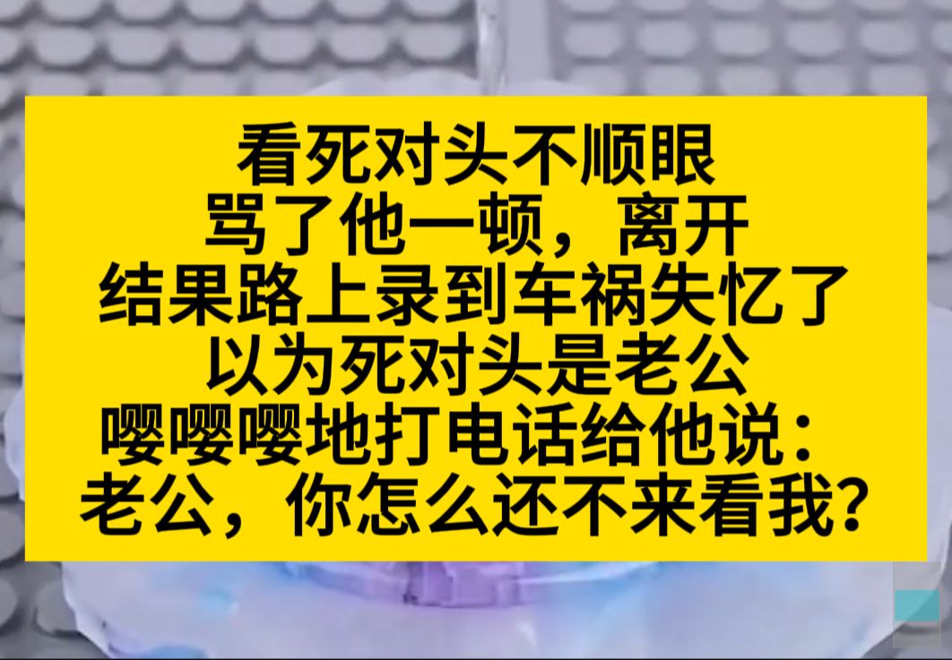 原耽推文 看死对头不顺眼,骂了他一顿后,我就车祸失忆了,把他当做了老公……哔哩哔哩bilibili