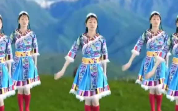 [图]妃子红广场舞《雪山阿佳》