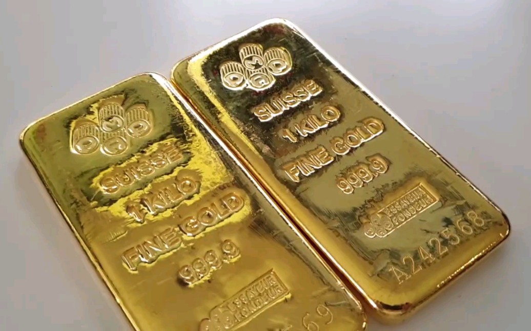 一千克纯金块_哔哩哔哩_bilibili