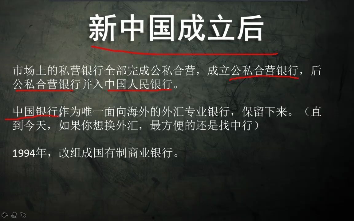 每周金融史话:现存历史最悠久的银行“中国银行”(下)哔哩哔哩bilibili