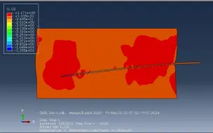 下载视频: abaqus模拟二维柔性针穿刺挠曲