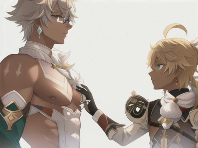 【原神】艾尔海森x空-ai绘画