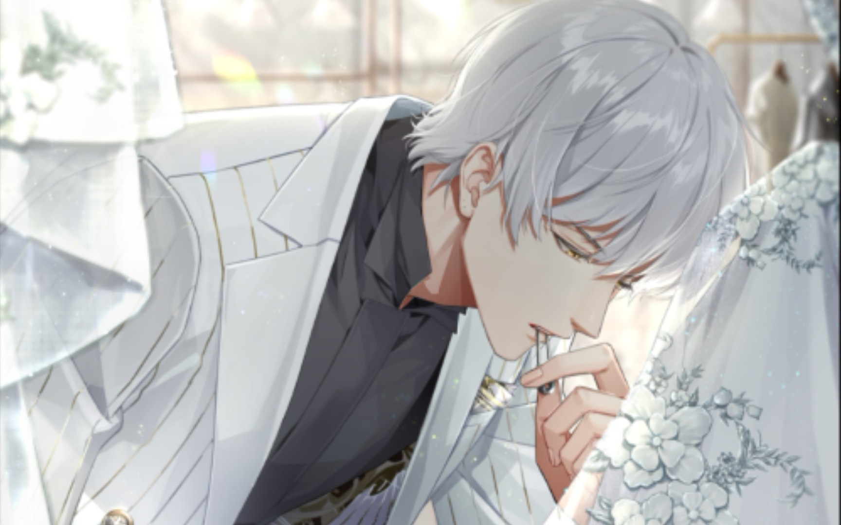 就当是结婚了吧 白西服白裙子【光与夜之恋 齐司礼】_哔哩哔哩bili