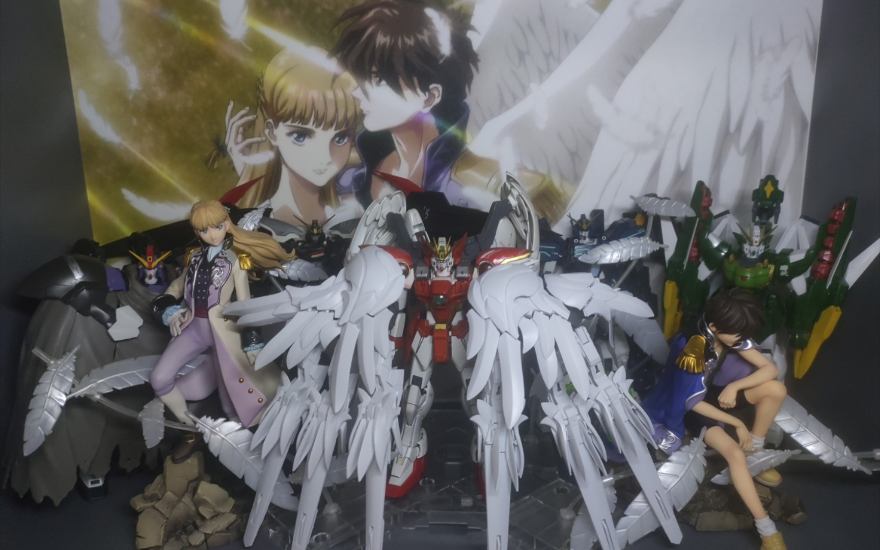 无尽的华尔兹ew五小强mg高达模型集结