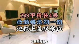 Tải video: 如果有时光机，你愿意捡漏梅溪湖一期珍藏大平层吗？