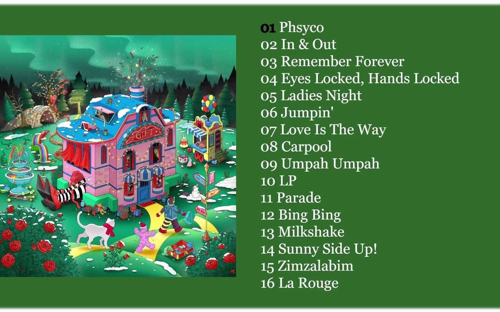 [图][FULL TRACKLIST] The ReVe Festival Finale - Red Velvet