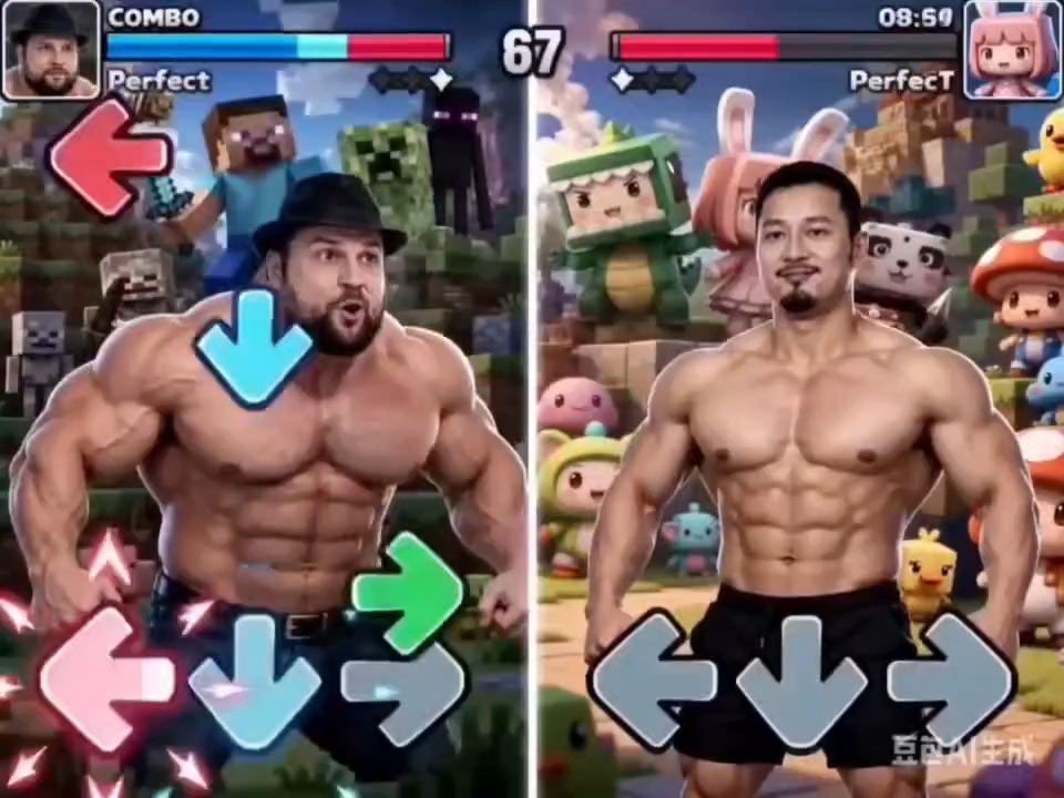 闹吃与古振兴的说唱对决。（神曲警告）