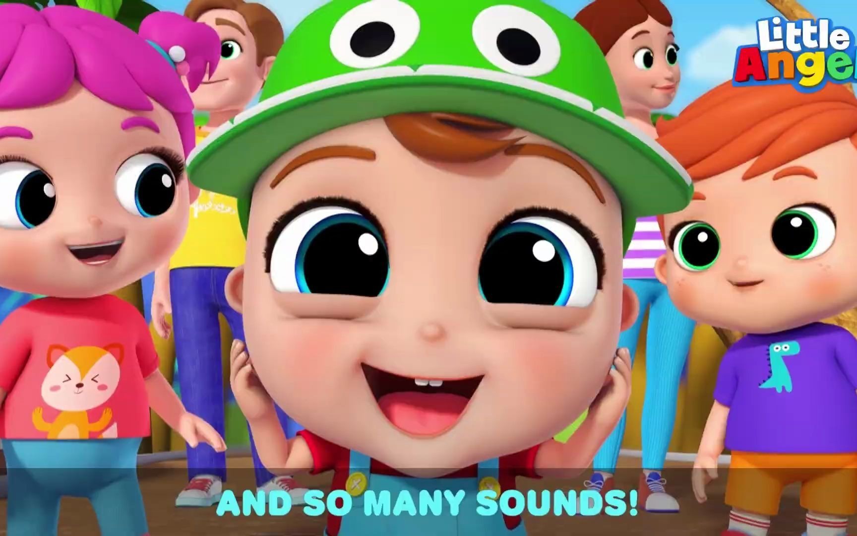 英文儿歌合集quiet and loud animals - baby john sing along