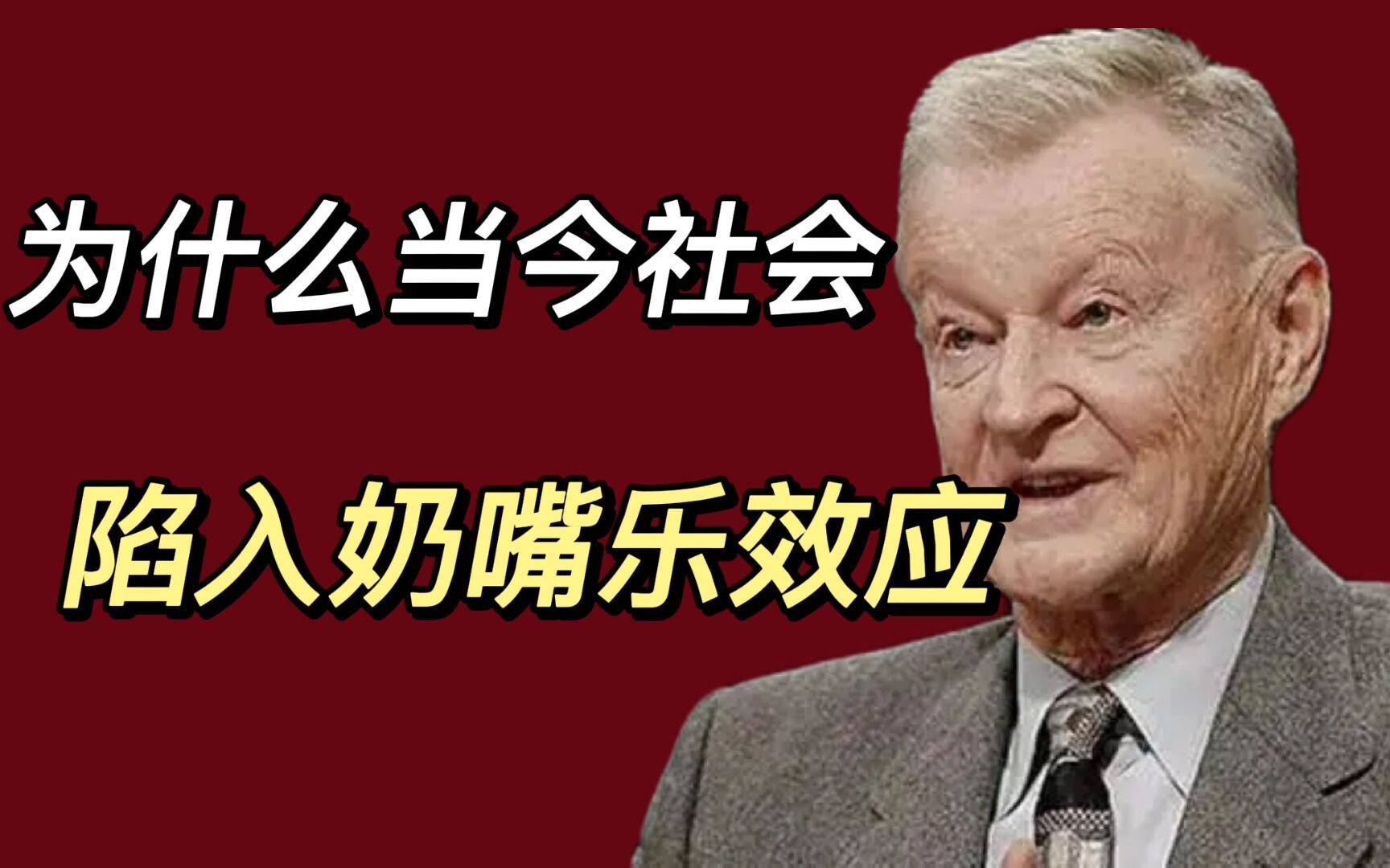 为什么当今社会陷入了奶嘴乐效应?理解后会痛苦,请谨慎观看哔哩哔哩bilibili