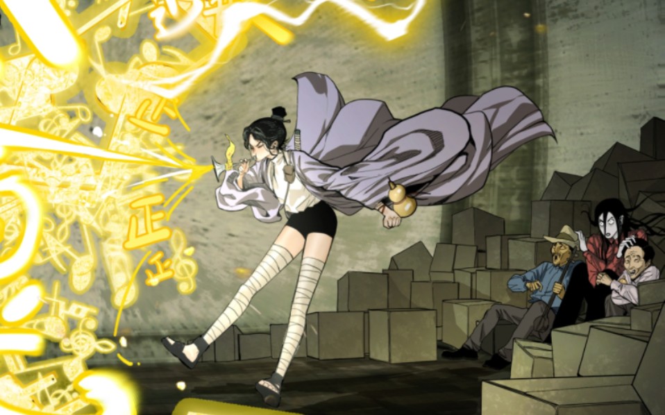 唢呐驱魔女道士大战钢琴怪!