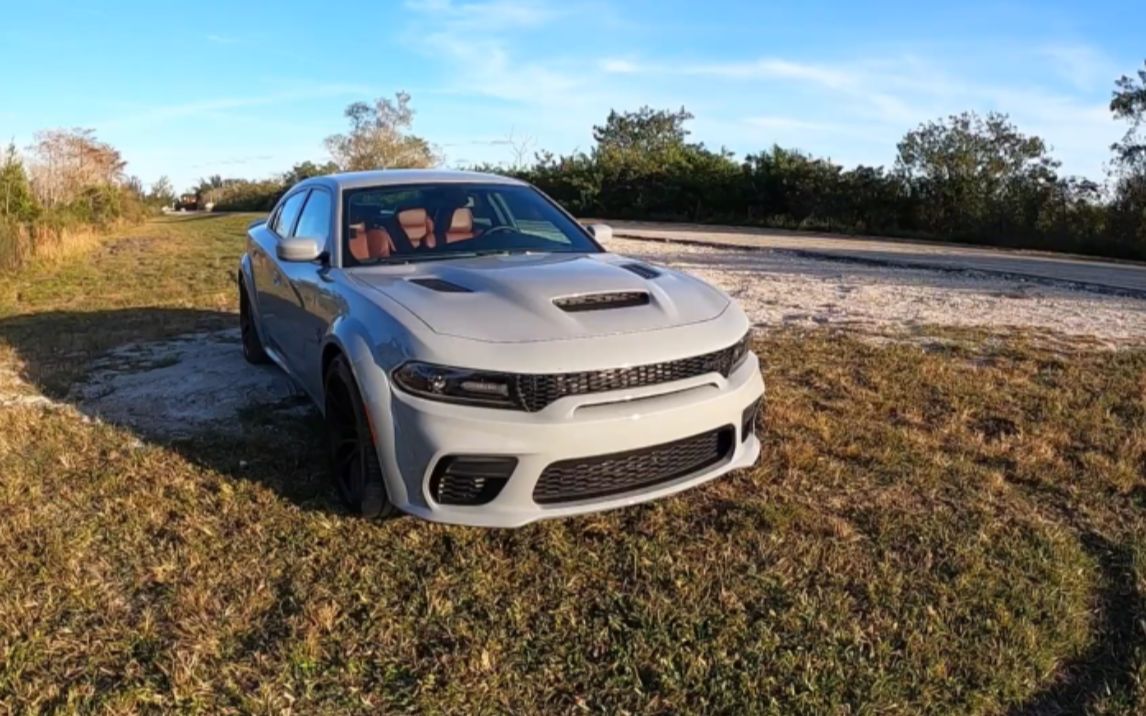 【first drive】2021 道奇 charger 地狱喵 redeye_哔哩哔哩 (゜-゜)