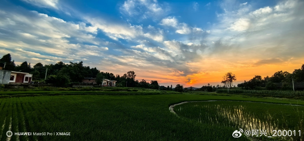 乡村风景图片大全高清图片