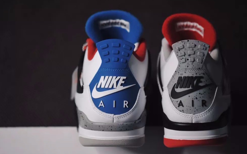 「组合的不仅是配色,还是四双元年 AJ4 的故事」ⷠAIR JORDAN 4 RETRO “WHAT THE”|SOAR 开箱哔哩哔哩bilibili