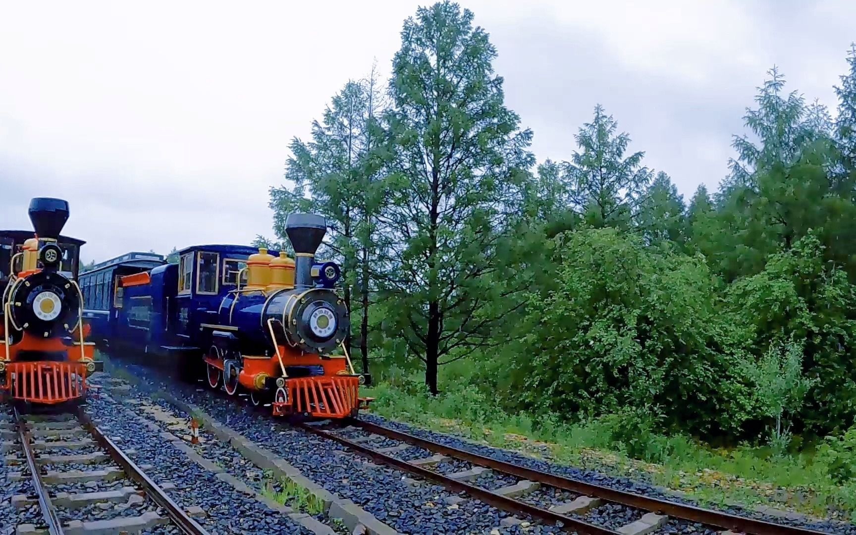 莫尔道嘎的小火车