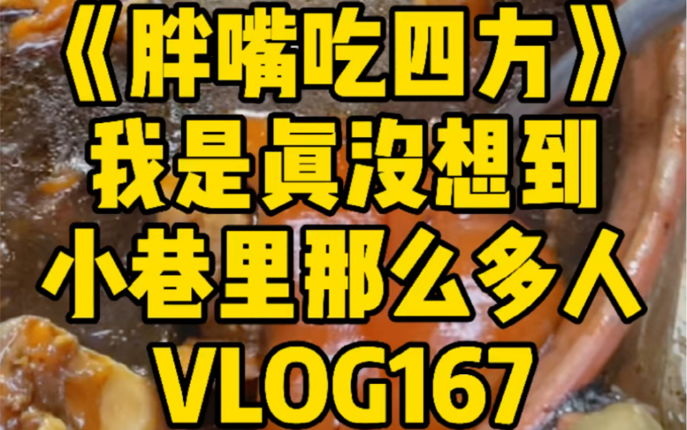 [图]《胖嘴吃四方》海口 | 我是真没想到 小巷里那么多人 VLOG167