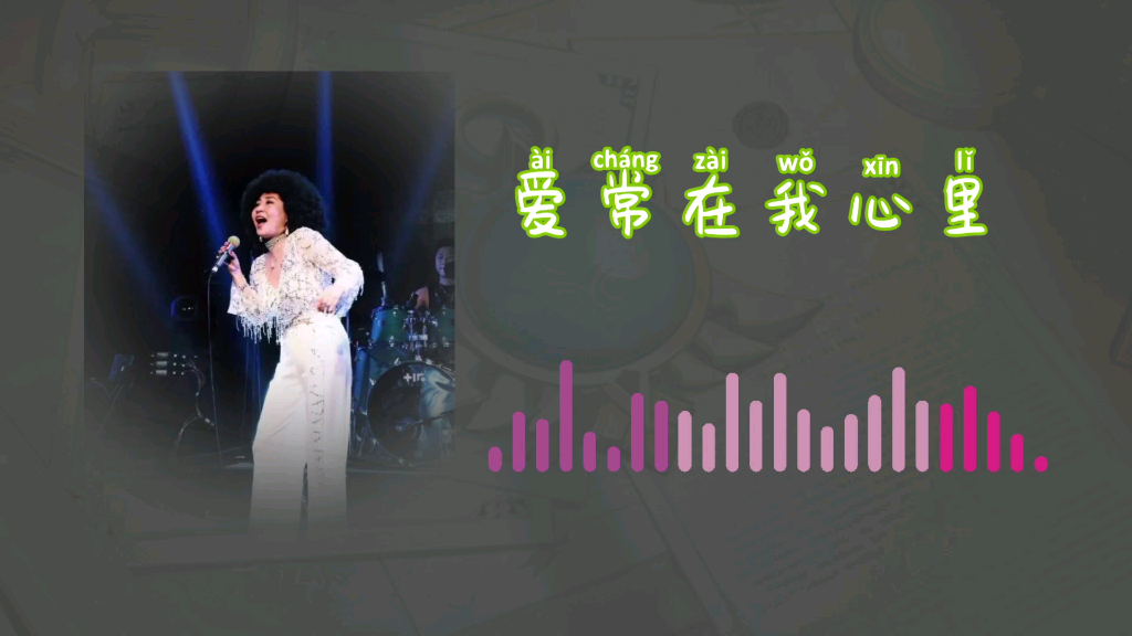 [图]每日音乐分享 张蔷 爱常在我心里 90年代迪斯科歌曲