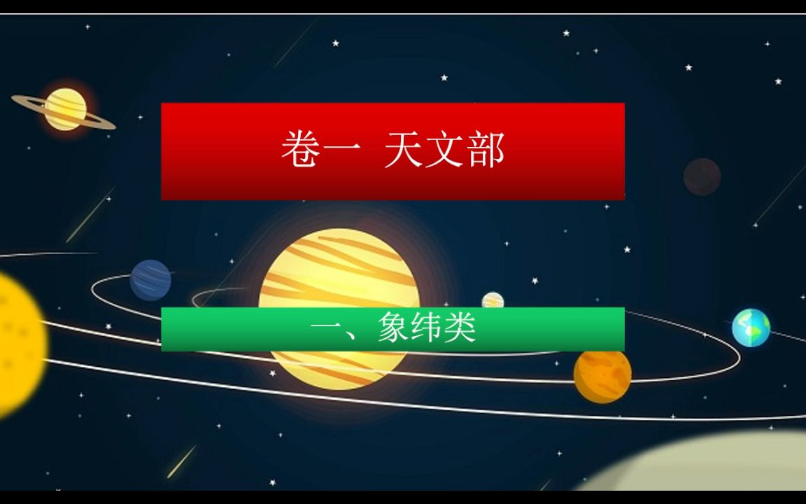 [图]夜航船——天文部象緯類