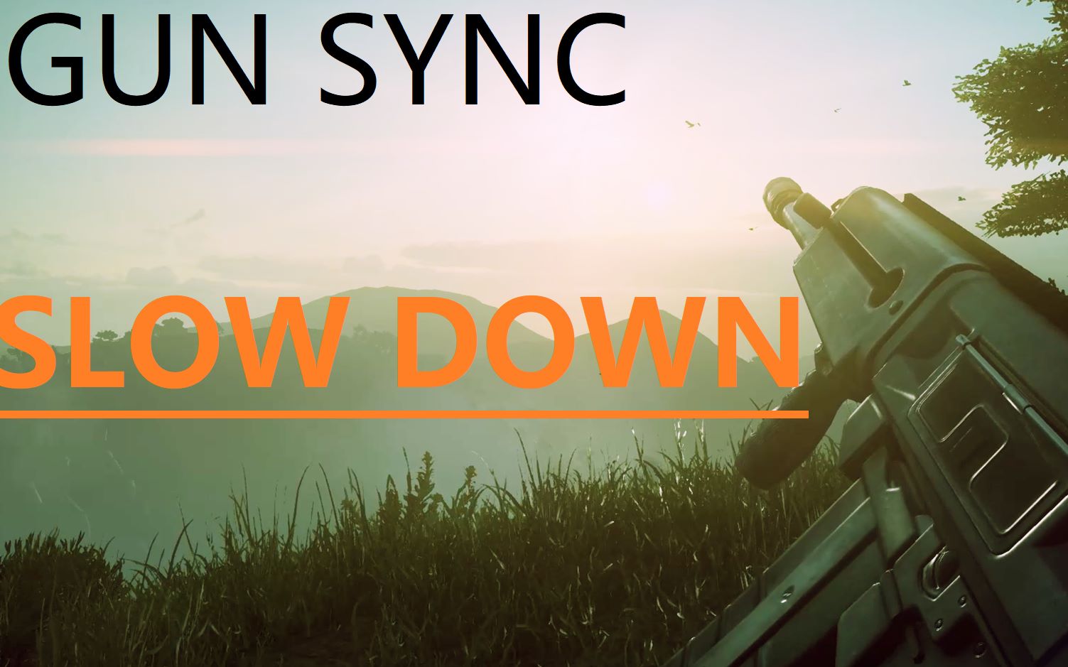 枪声音乐slowdown