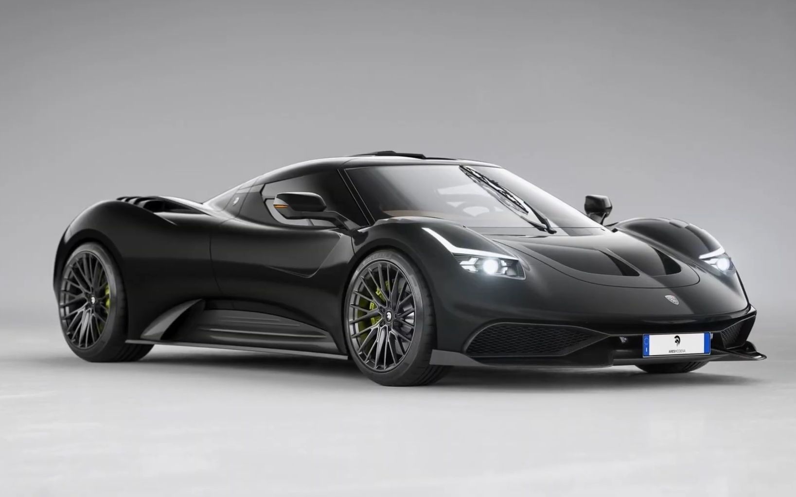 基于雪佛兰科尔维特c8而打造的限量款v8概念超跑aresmodenas1