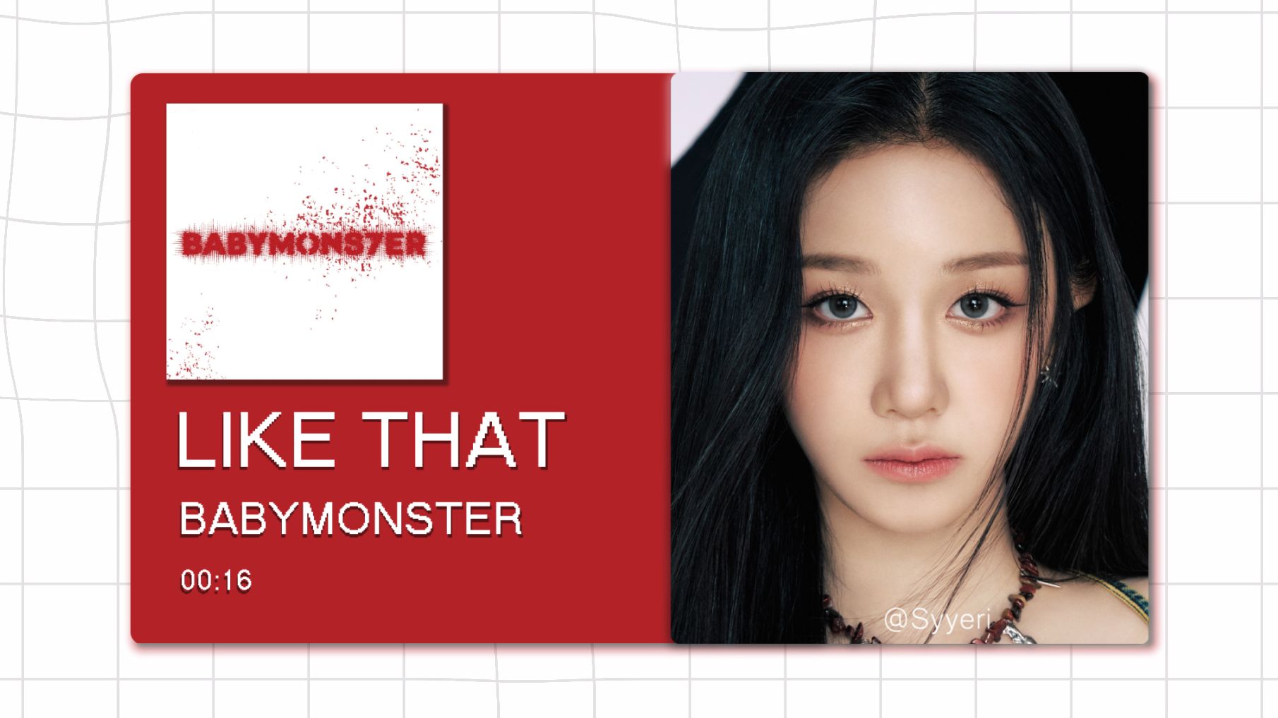 【8D环绕】LIKE THAT - BABYMONSTER 请佩戴耳机使用~-Syyeri-BABYMOSTER｜8D-哔哩哔哩视频