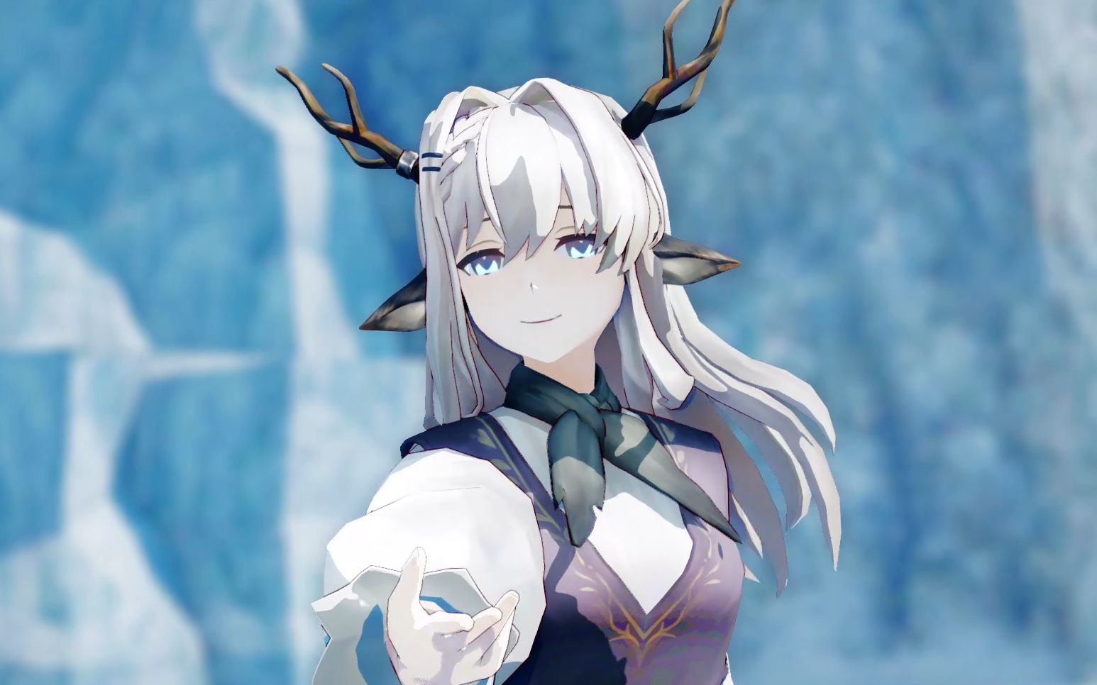 明日方舟mmd无论是怎样的寒冬春天总会到来的阿丽娜スノーマン