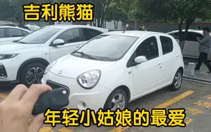 Download Video: 可爱小巧的吉利熊猫，这玩意确实讨女性消费者喜欢，毕竟好看便宜又有自动挡