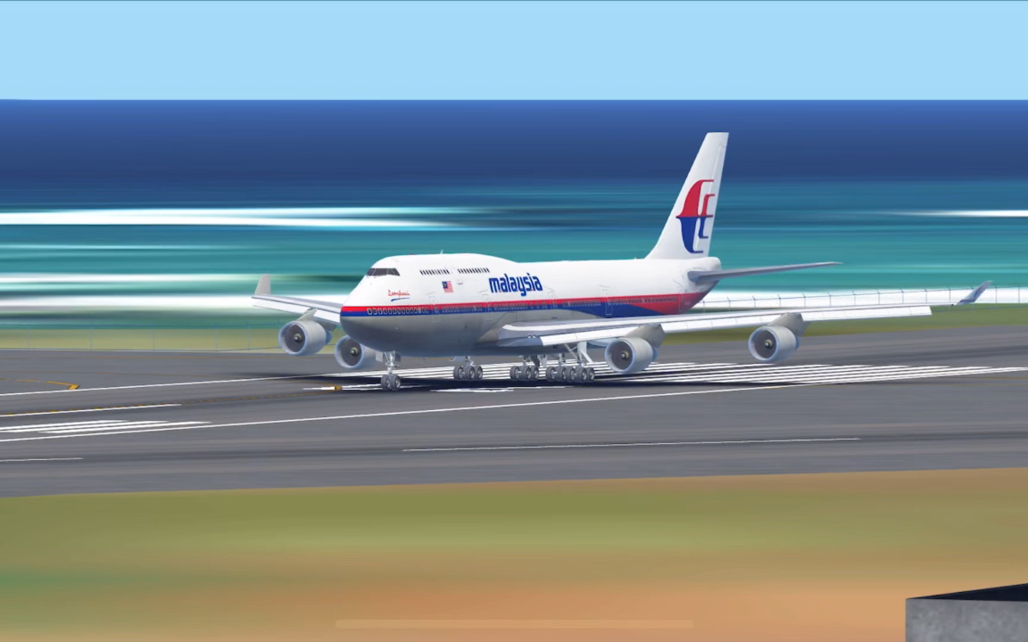 无限试飞:马来西亚航空波音747和空客a380