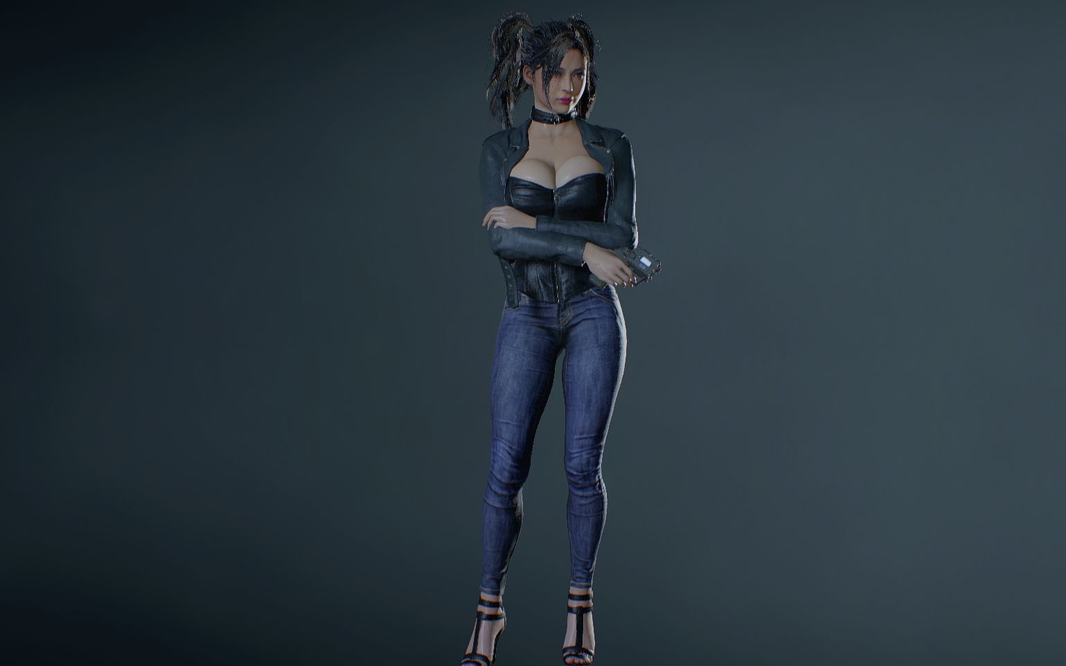 生化危机2重制版双马尾fbi艾达王