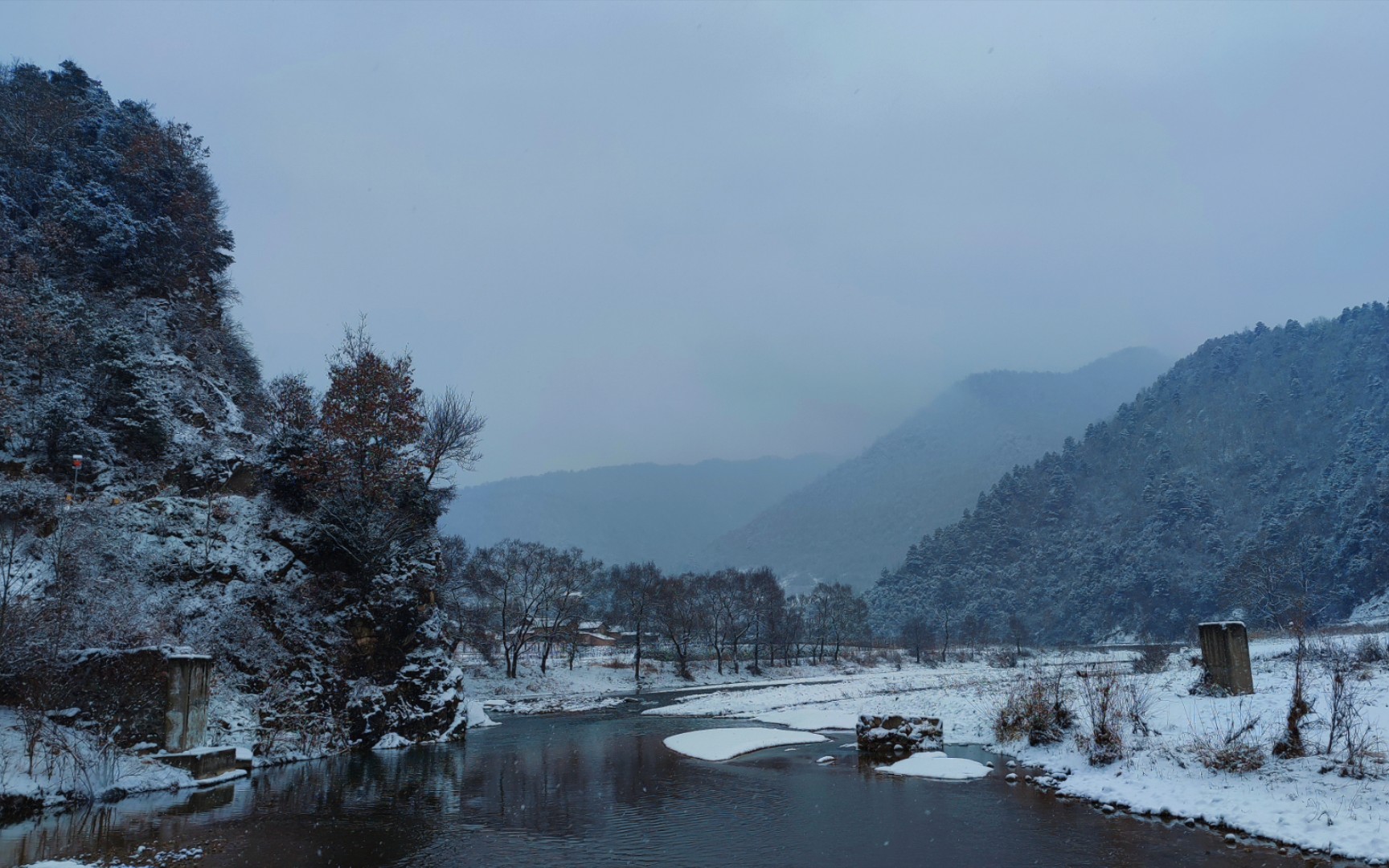 [图]点击即可沉浸式体验大天水雪景