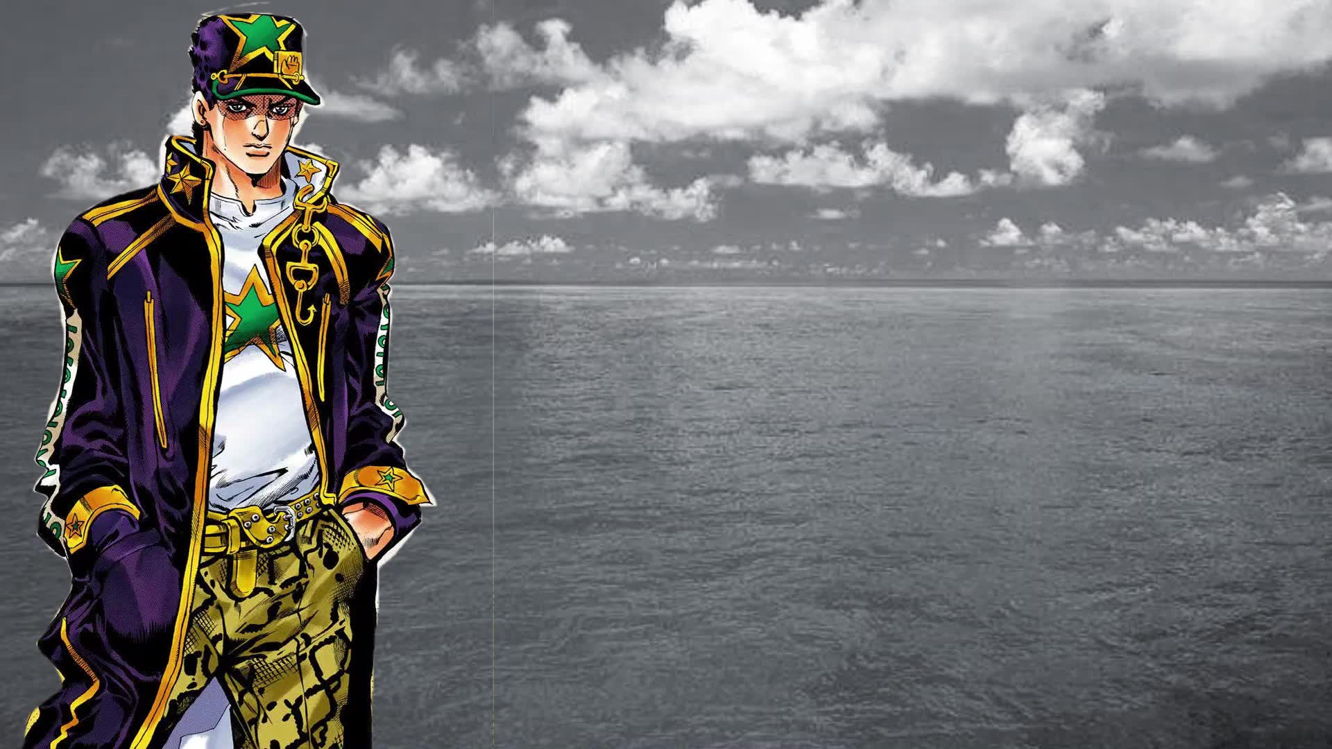 jojo承太郎简易时停特效