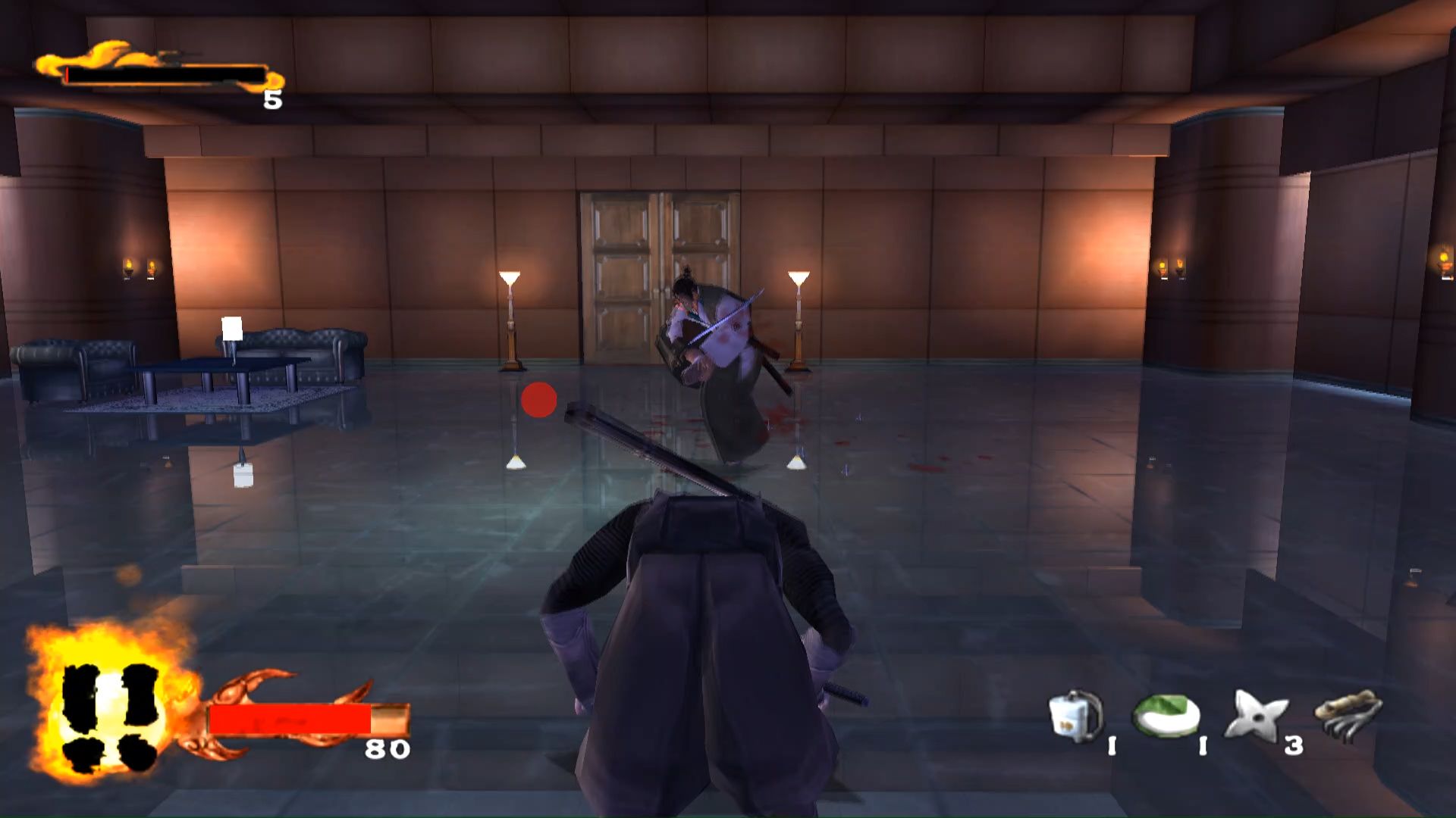 【ps2】天诛3剧情模式 巨型力丸 怒杀主角团(全员咯篮子腰,真是太爽啦