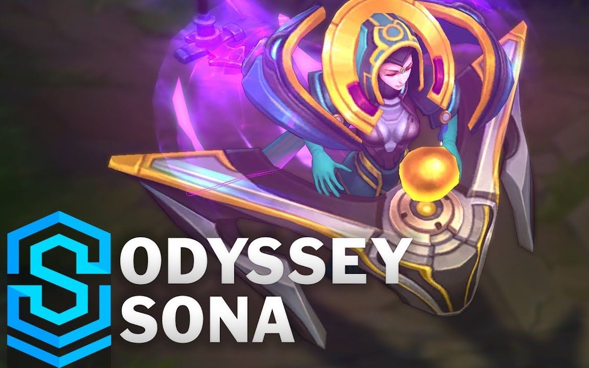 奥德赛系列琴女!娑娜新皮肤技能特效全预览