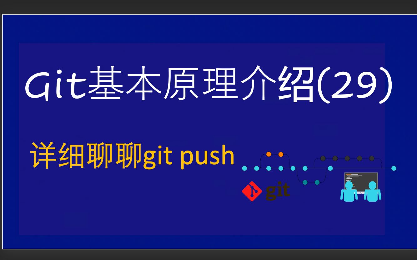 Git基本原理介绍(29)——详细聊聊git push命令哔哩哔哩bilibili