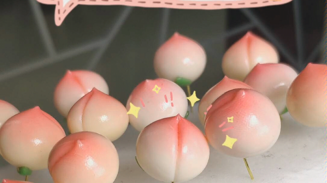 【教程】【粘土】桃子制作过程