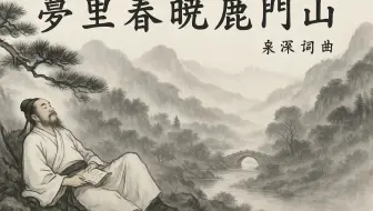 《梦里春晓鹿门山》