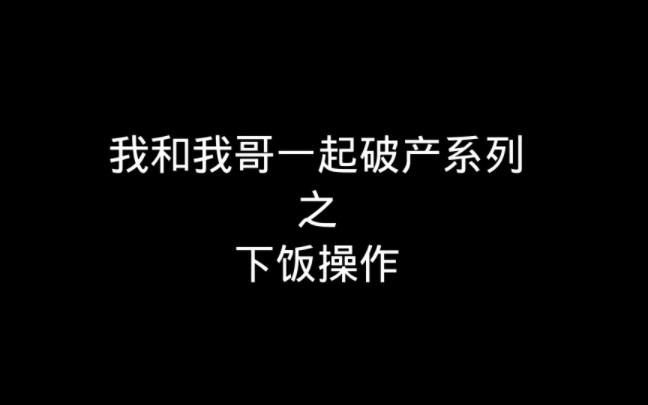 我和我哥一起破产系列2单机游戏热门视频