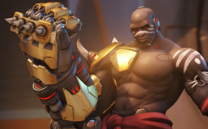 守望先锋新英雄末日铁拳技能试玩爽到