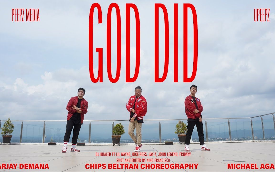 [图]菲律宾高能舞团编舞GOD DID | Chips Beltran Choreography