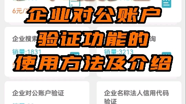 企业对公账户验证哔哩哔哩bilibili