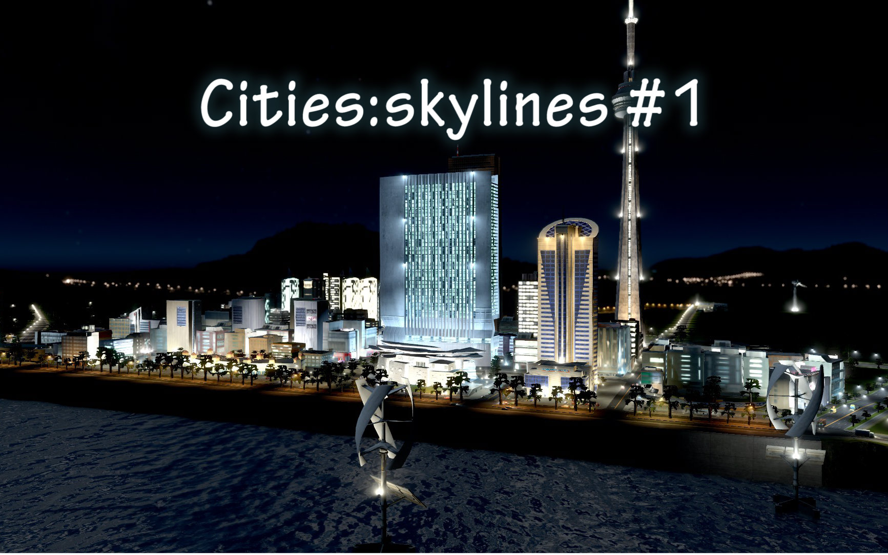 [城市:天际线|Cities:skylines]海港城建设记录解说|公交系统!哔哩哔哩bilibili