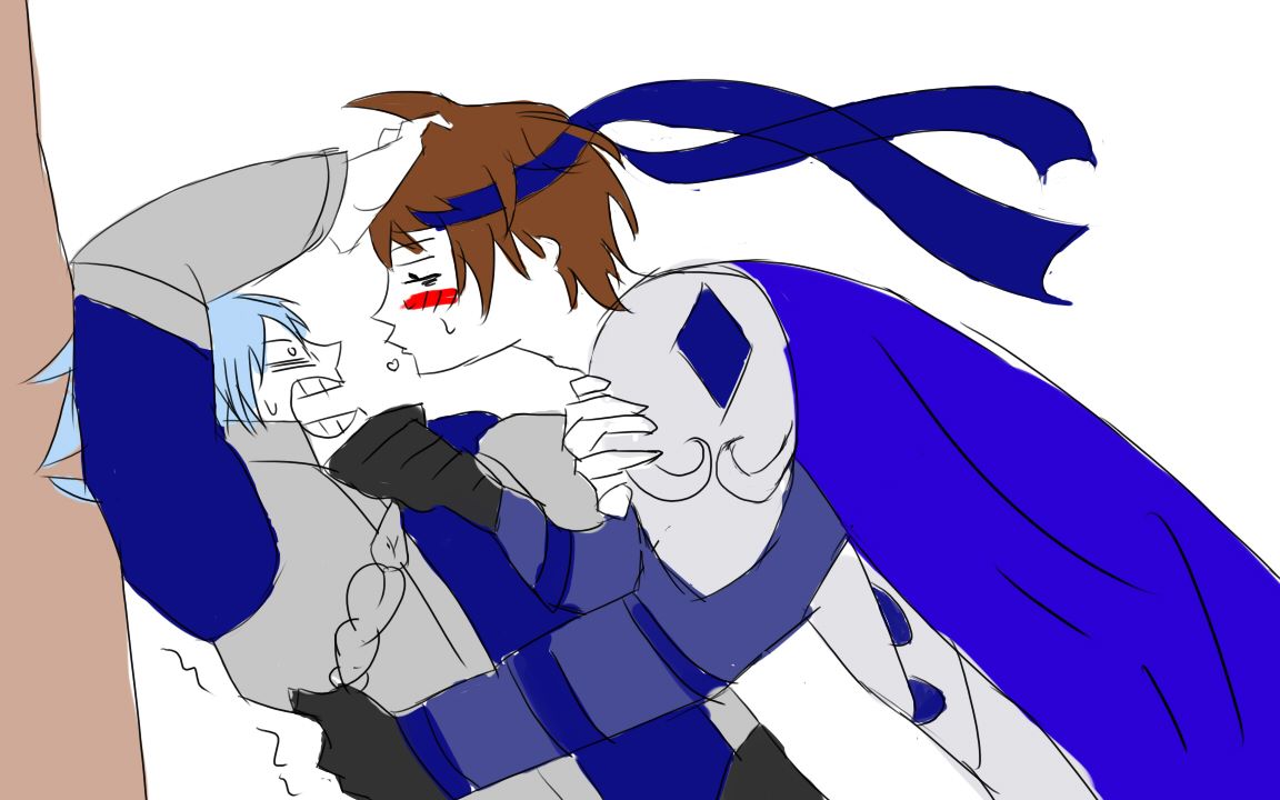 点赞 bgm:なんかのさなぎ 小西克幸 手描,草稿风格,qwq cp云亮 参