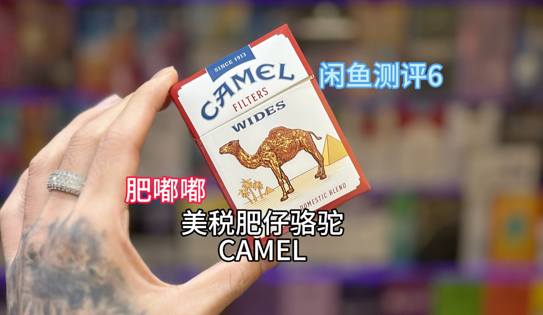 闲鱼测评6:美税美混肥仔红骆驼CAMEL哔哩哔哩bilibili