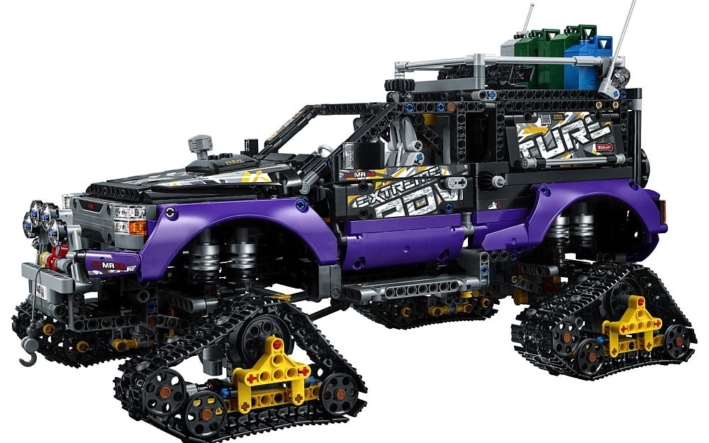 乐高lego 42069 科技机械组 极限雪地探险车 2017速拼评测_哔哩哔哩