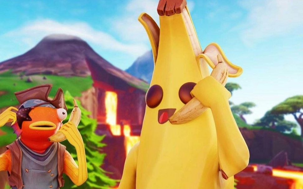 陈老实的玩具分享-麦克法兰堡垒之夜香蕉人