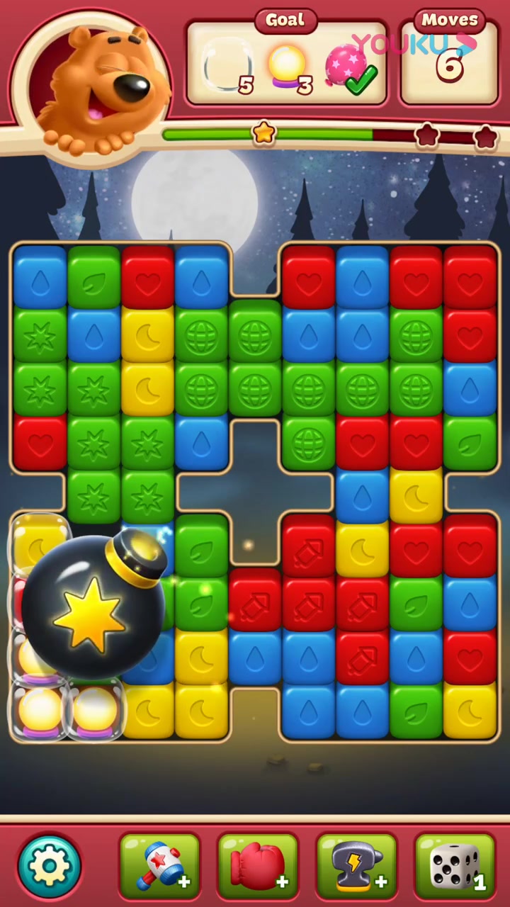 ios《toon blast》游戏关卡:第60关(共2,900关)_超清(7908786)